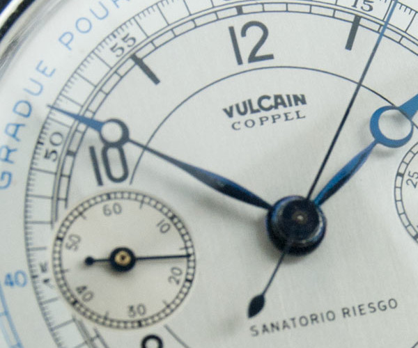 Vulcain Coppel restauración y recuperación reloj cronometro vintage