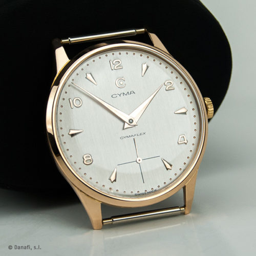 Cyma, restauración y reparación reloj Cyma. restauración de cuadrante y dial
