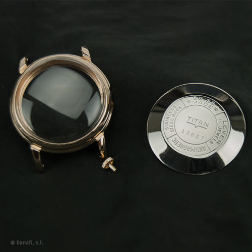 Reparación, restauración y chapado de caja de reloj Danafi