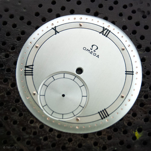 SERVICIO TÉCNICO RESTAURACION Y REPARACIÓN ESFERAS DE RELOJ oMEGA. DANAFI BARCELONA