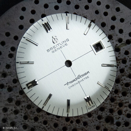Breitling Geneve TransOcean Watch Dial Restoration Danafi Barcelona