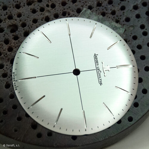 Jaeger-LeCoultre Watch Dial Restoration. Danafi, Barcelona.