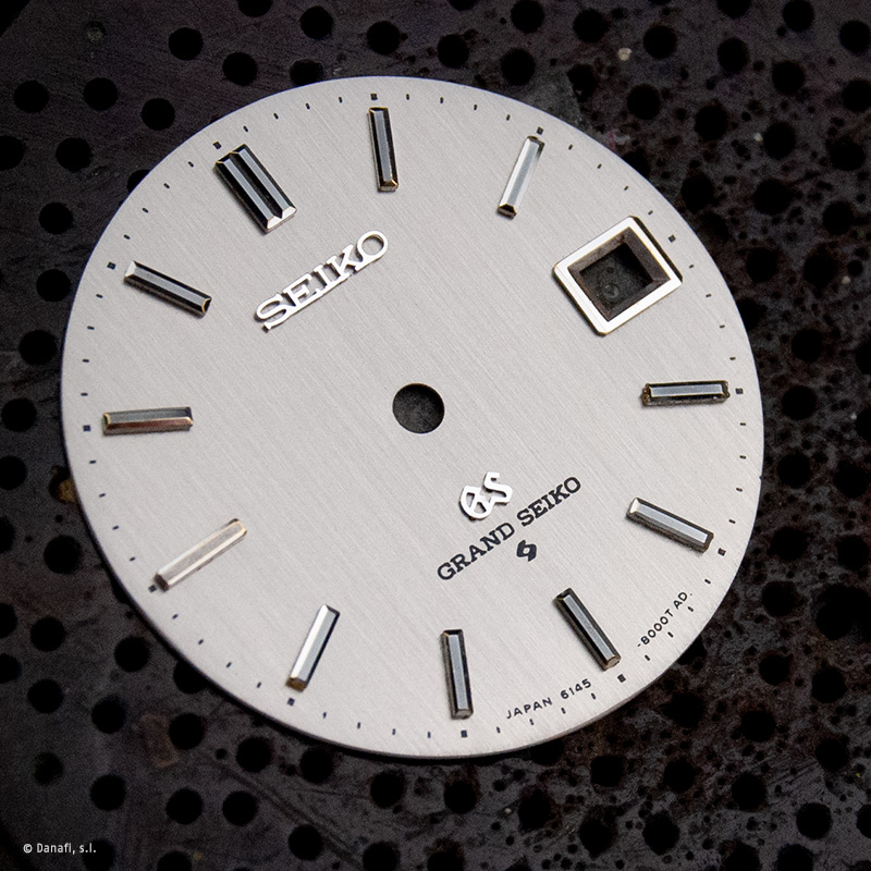 Repintar esfera de reloj Grand Seiko 6145 8000T AD