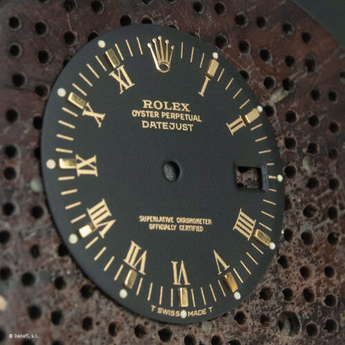 Rolex Oyster Perpetual DateJust watch dial reconditioned and refurbished Danafi