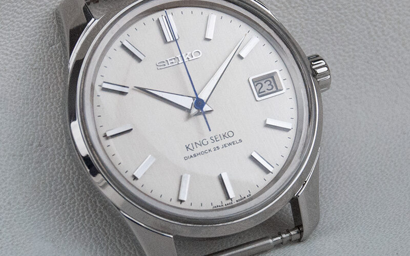 King Seiko. Servicio de reparación y restauración de reloj automatic. SAT relojero Seiko.