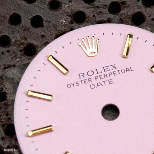 Personalizar color rosa esfera de reloj Rolex
