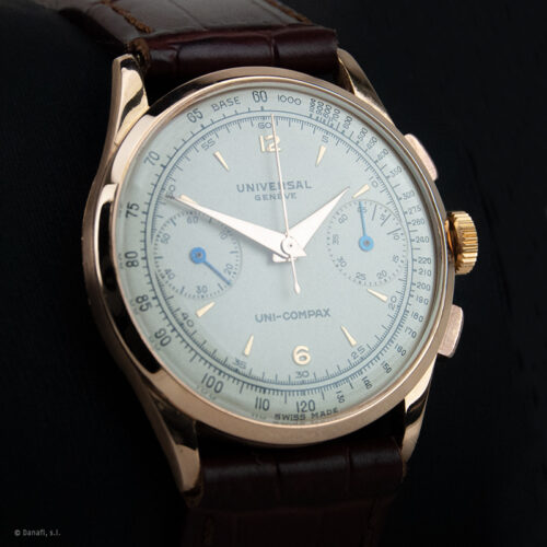 Universal Geneve Uni-Compax. Restauración reloj cronografo_Danafi
