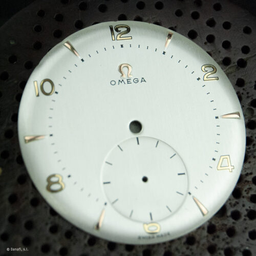 Restauración esfera de reloj Omega