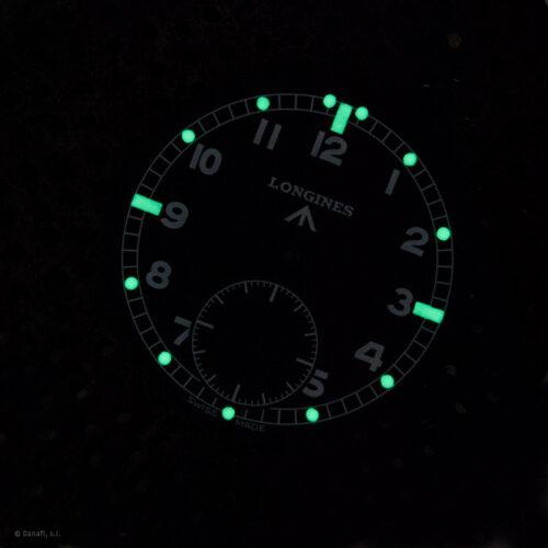 Longines World War Wristwatch dial restoration. Reloj Longines 2ª guerra mundial restauración dial y agujas, Danafi Barcelona.