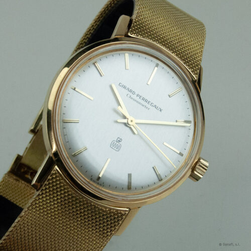 Girard Perregaux: restauración y reparación completa reloj de oro. Servicio de Asistencia Técnica en Barcelona. Barcelona.